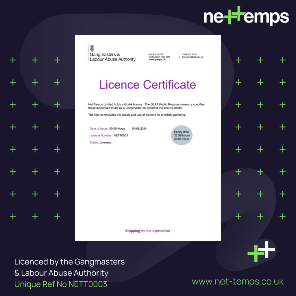 GLAA Licence